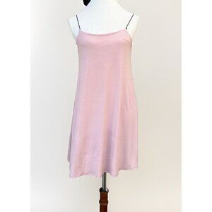 Lush Cameo Rose Pink Strappy Mini Dress Women’s Size S Stretch Party NWOT